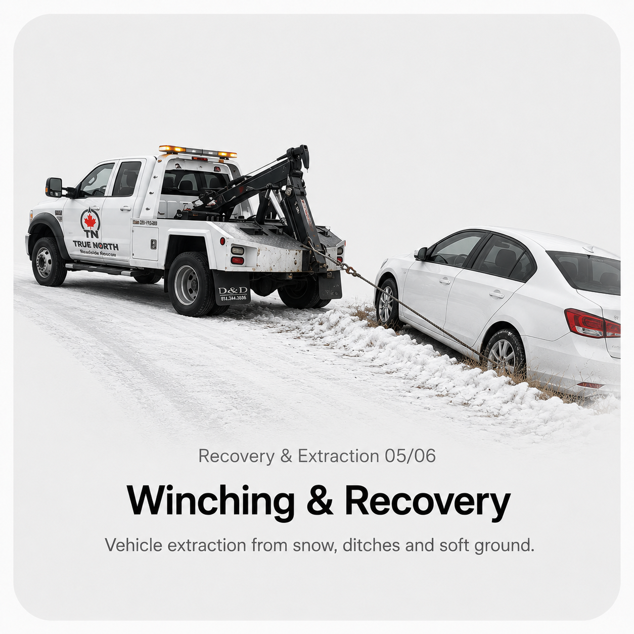 Winching & Recovery service in Toronto
